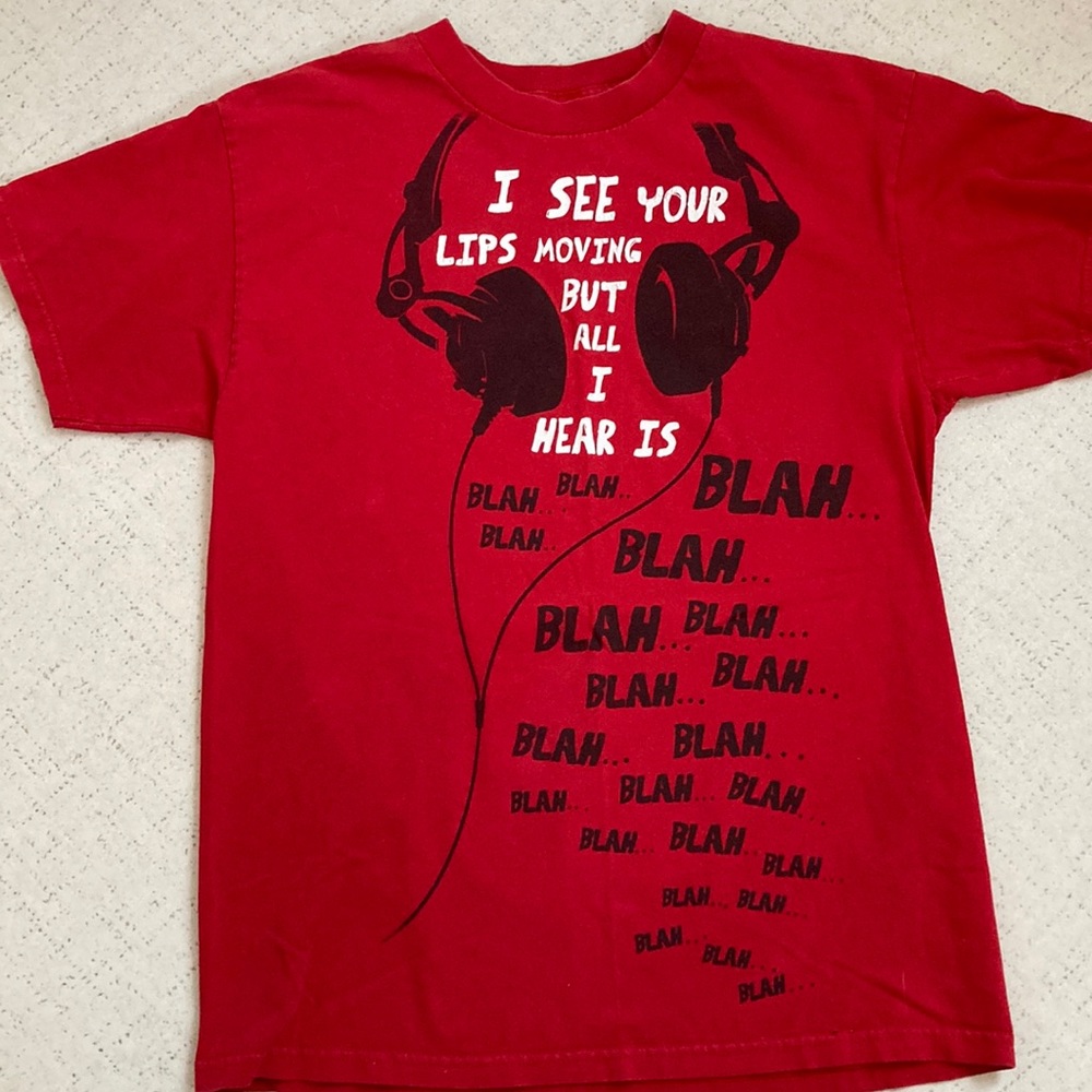 Red t- shirt